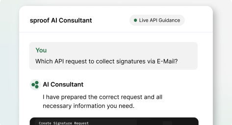 Consulente AI sproof
