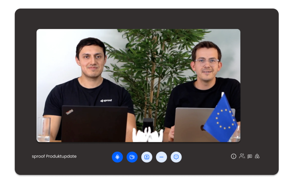 návody k programu Sproof, produktová videa